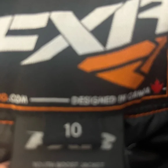 FXR Snowmobile Boost Jacket with Float Technology Boys Size 10 - Picture 7 of 9